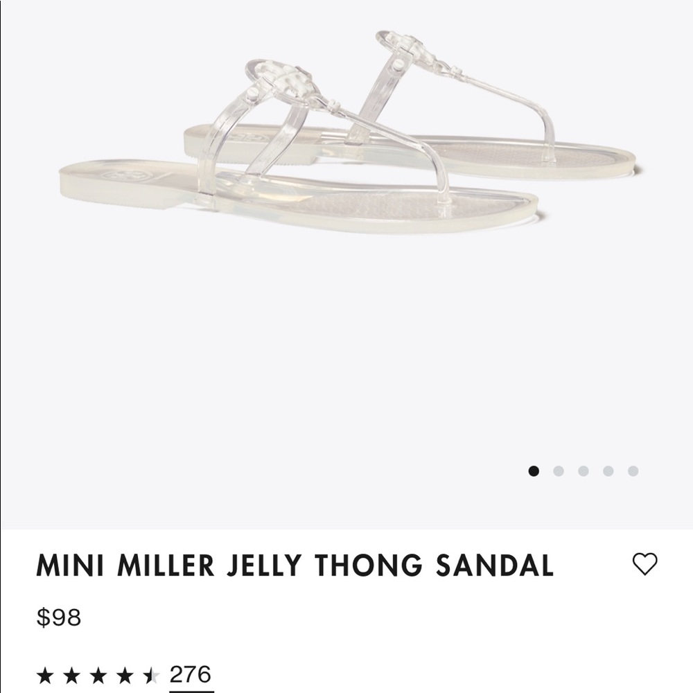 MINI MILLER JELLY THONG SANDAL